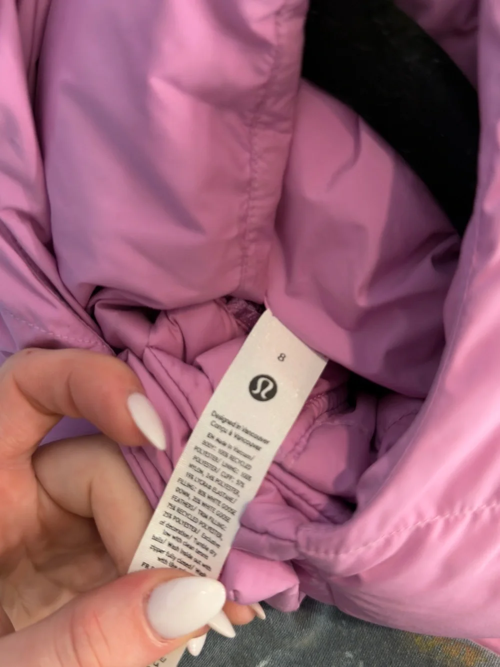 Lululemon Cropped Puffer Jacket - Women